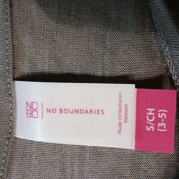 FINAL PRICE before donate! NWOT No Boundaries 3/4 Sleeve Hi/Lo Tunic Sz S junior - Picture 10 of 12